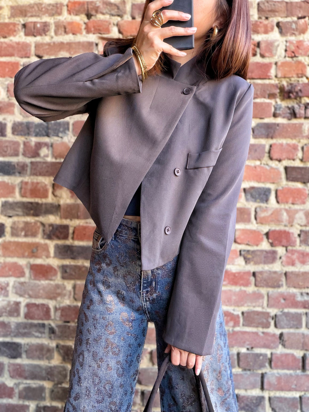 Veste courte choco