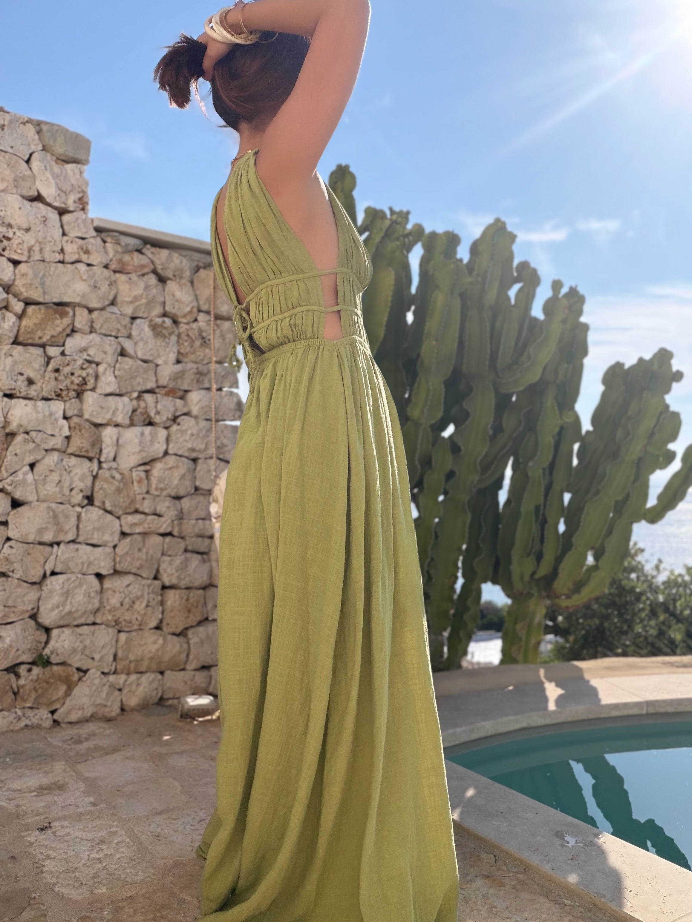 Robe verte