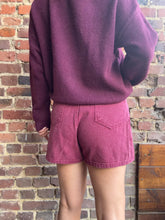 Charger l&#39;image dans la galerie, Jupe-short bordeaux
