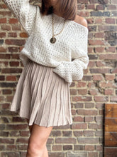 Charger l&#39;image dans la galerie, Jupe taupe
