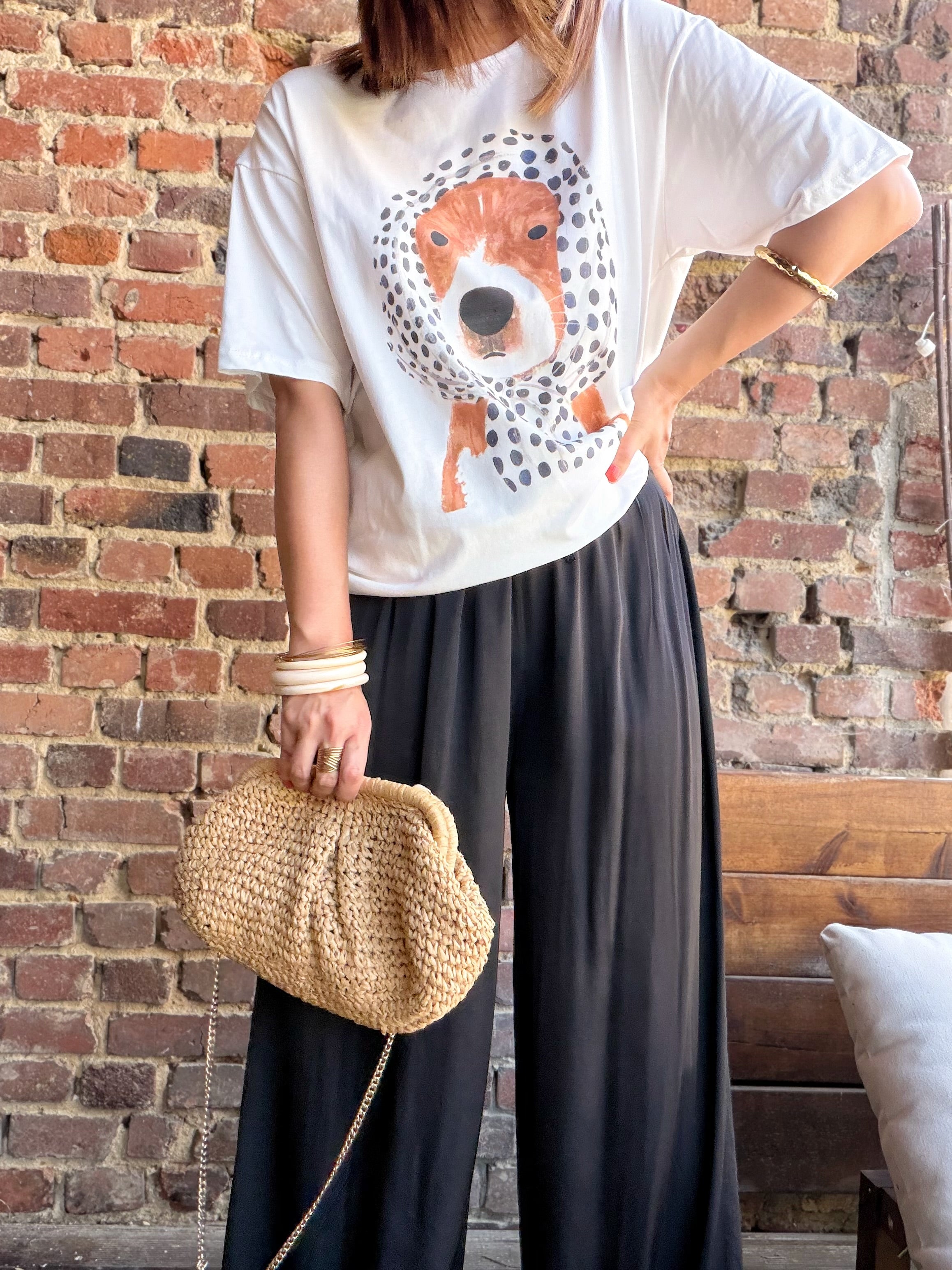 T shirt chien
