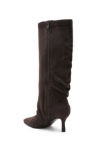 Charger l&#39;image dans la galerie, Bottes en suédine choco
