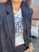 Charger l&#39;image dans la galerie, Blazer noir oversize
