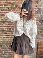 Charger l&#39;image dans la galerie, Jupe chocolat
