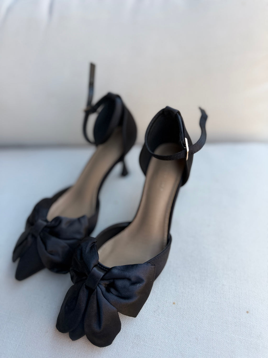 Sandales à talons noires