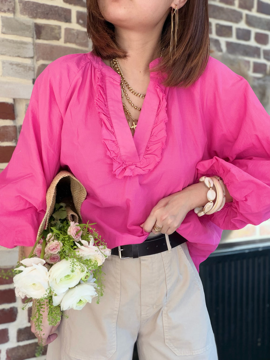 Blouse Fuchsia