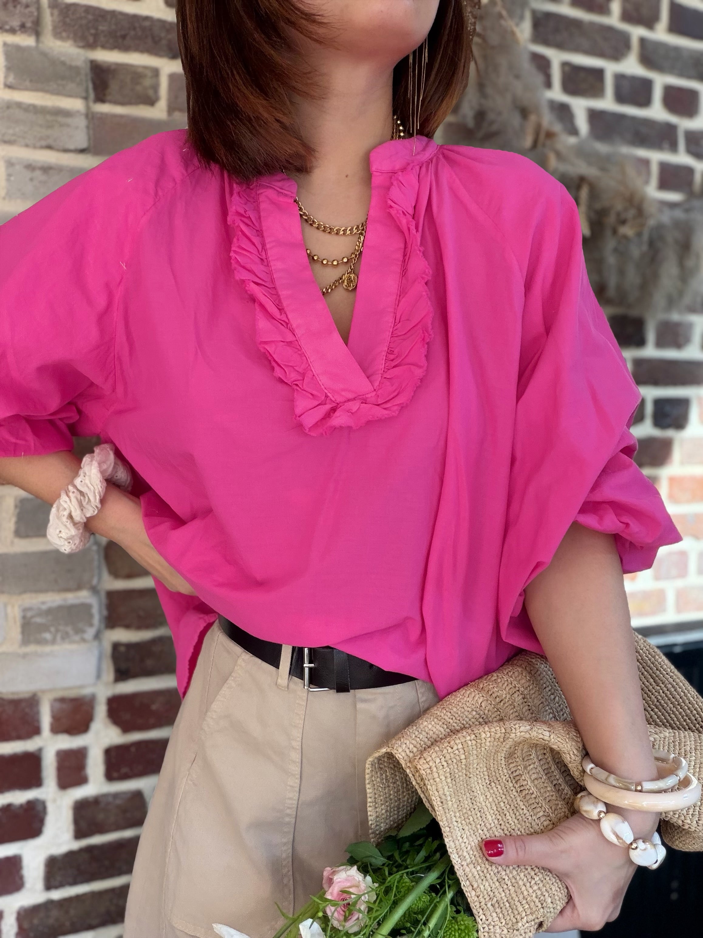 Blouse Fuchsia