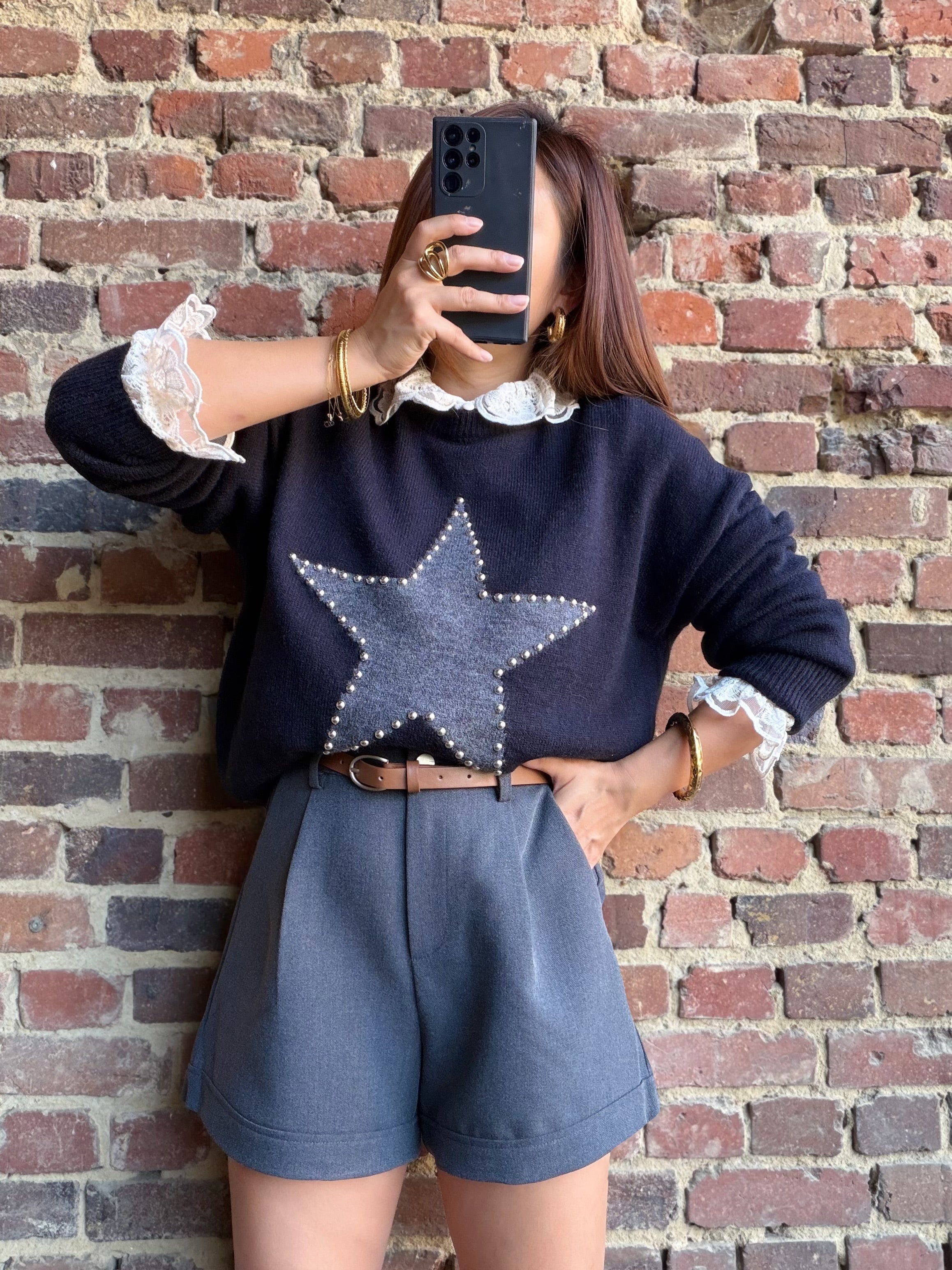Short gris