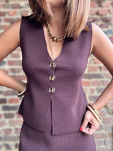 Charger l&#39;image dans la galerie, Gilet sans manches choco
