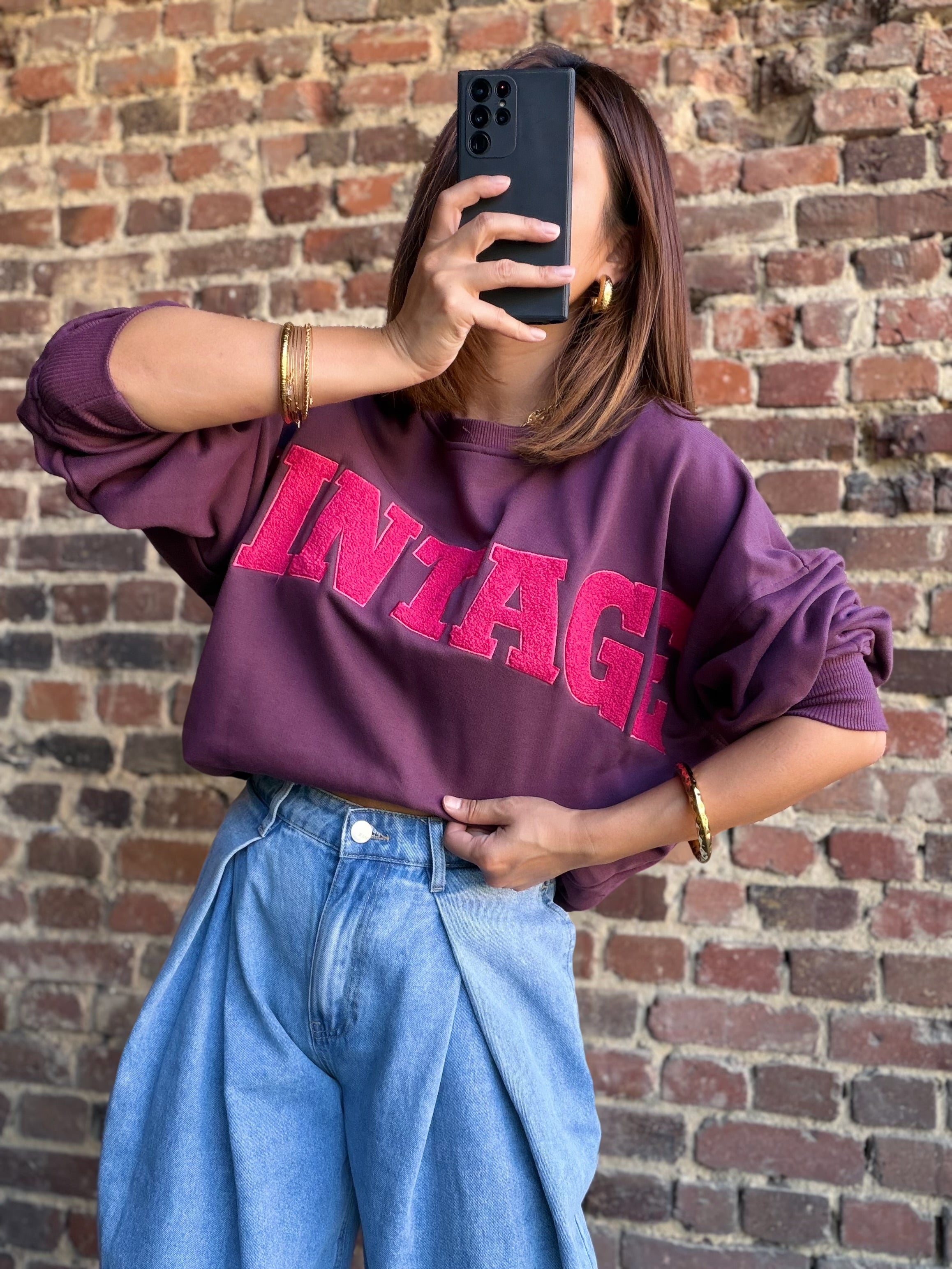 Sweat Vintage violet