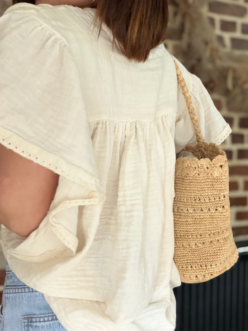 Blouse écrue
