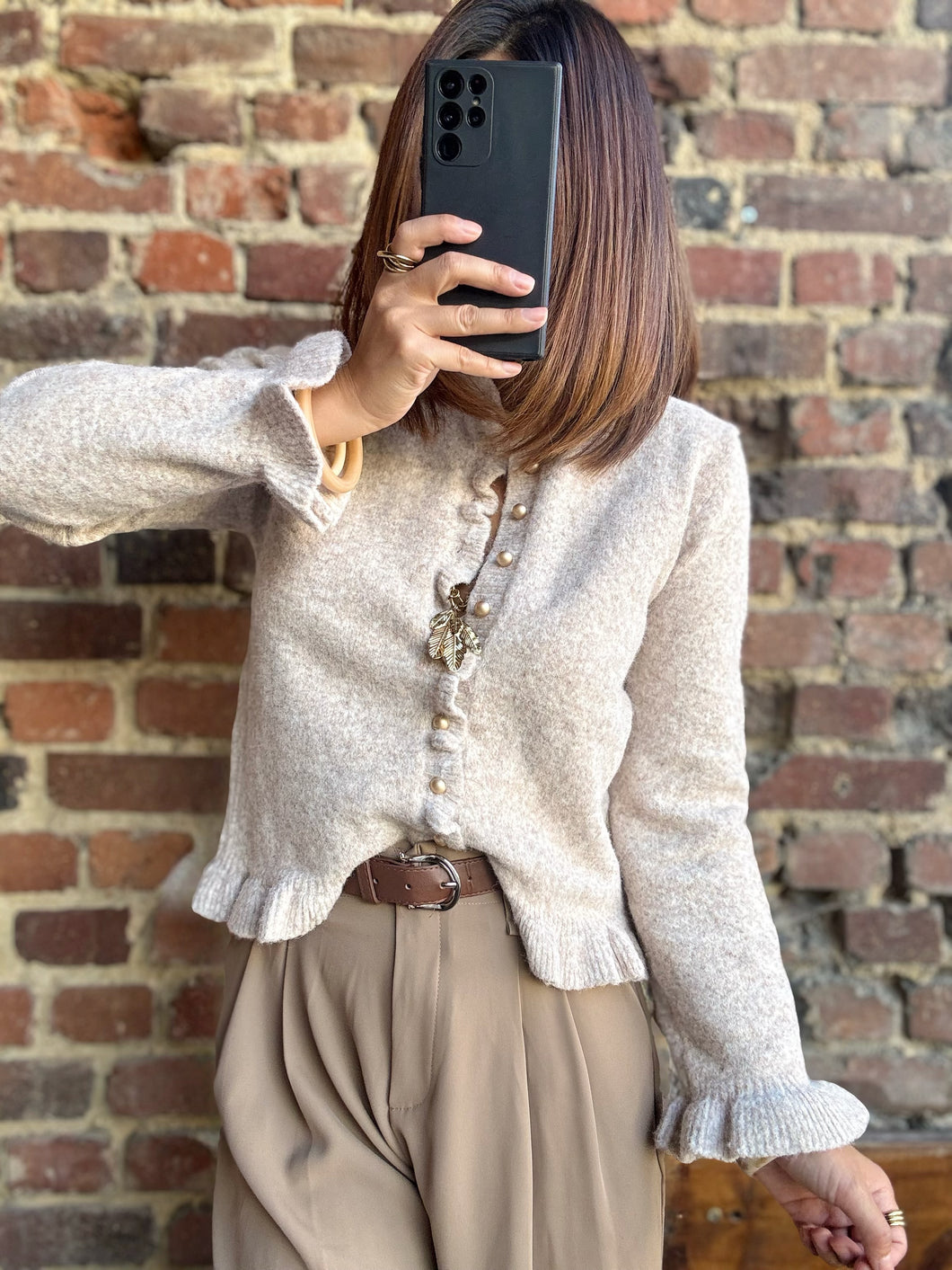 Gilet beige