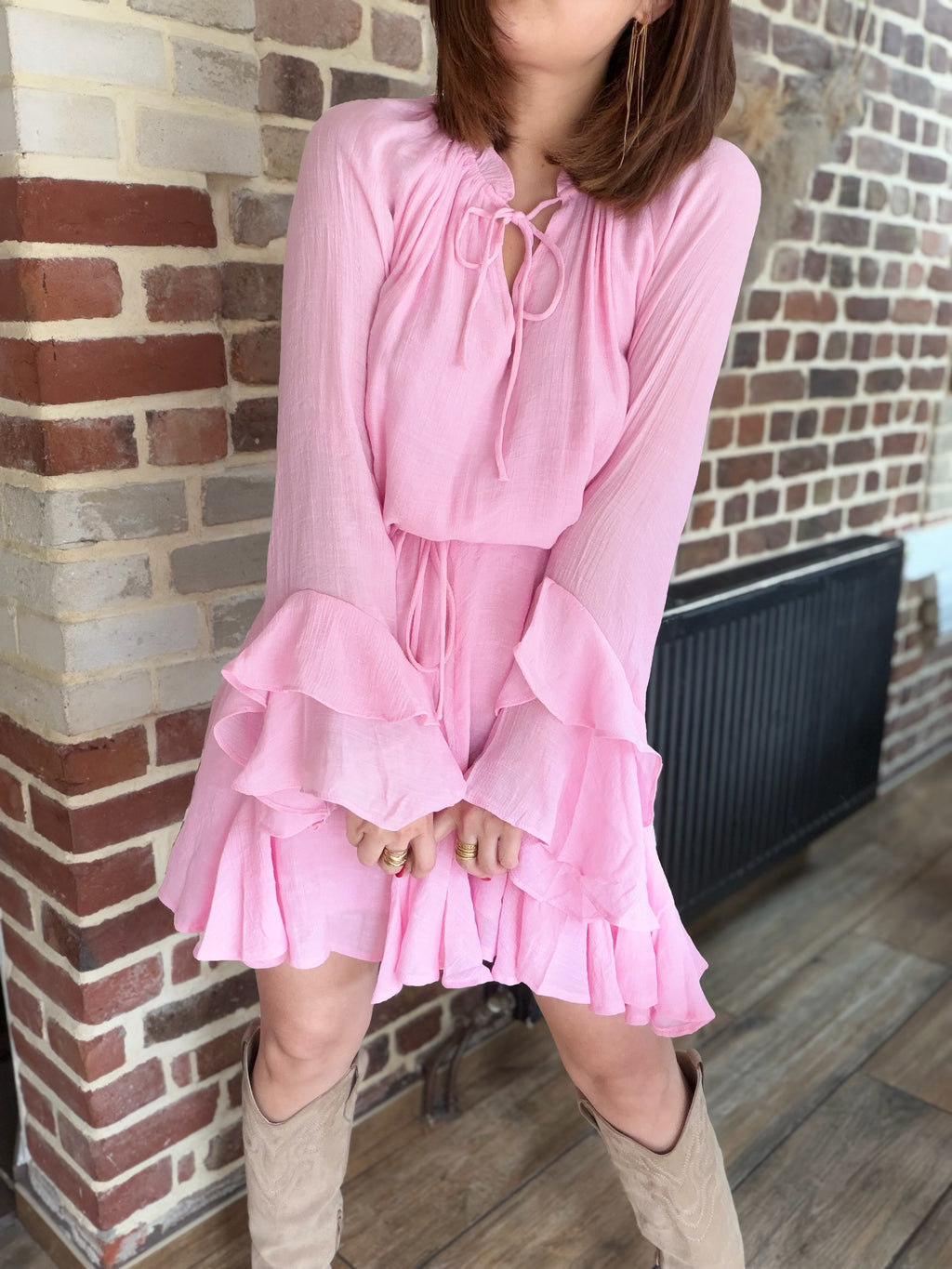 Robe rose
