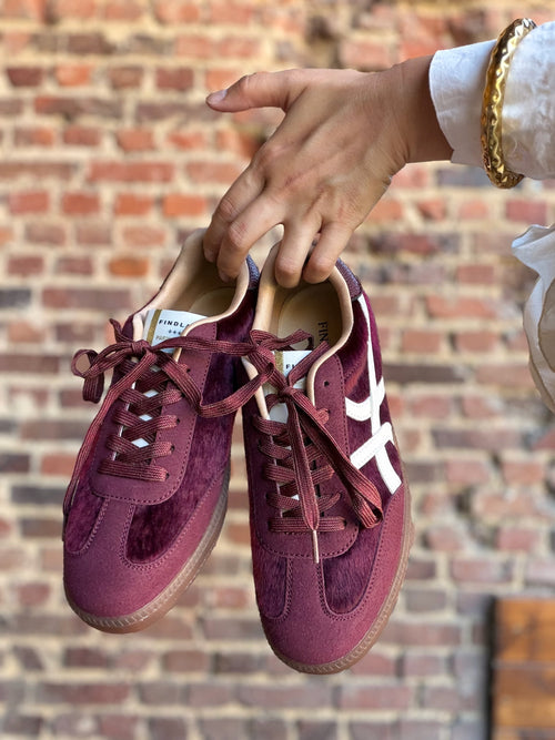 Baskets bordeaux