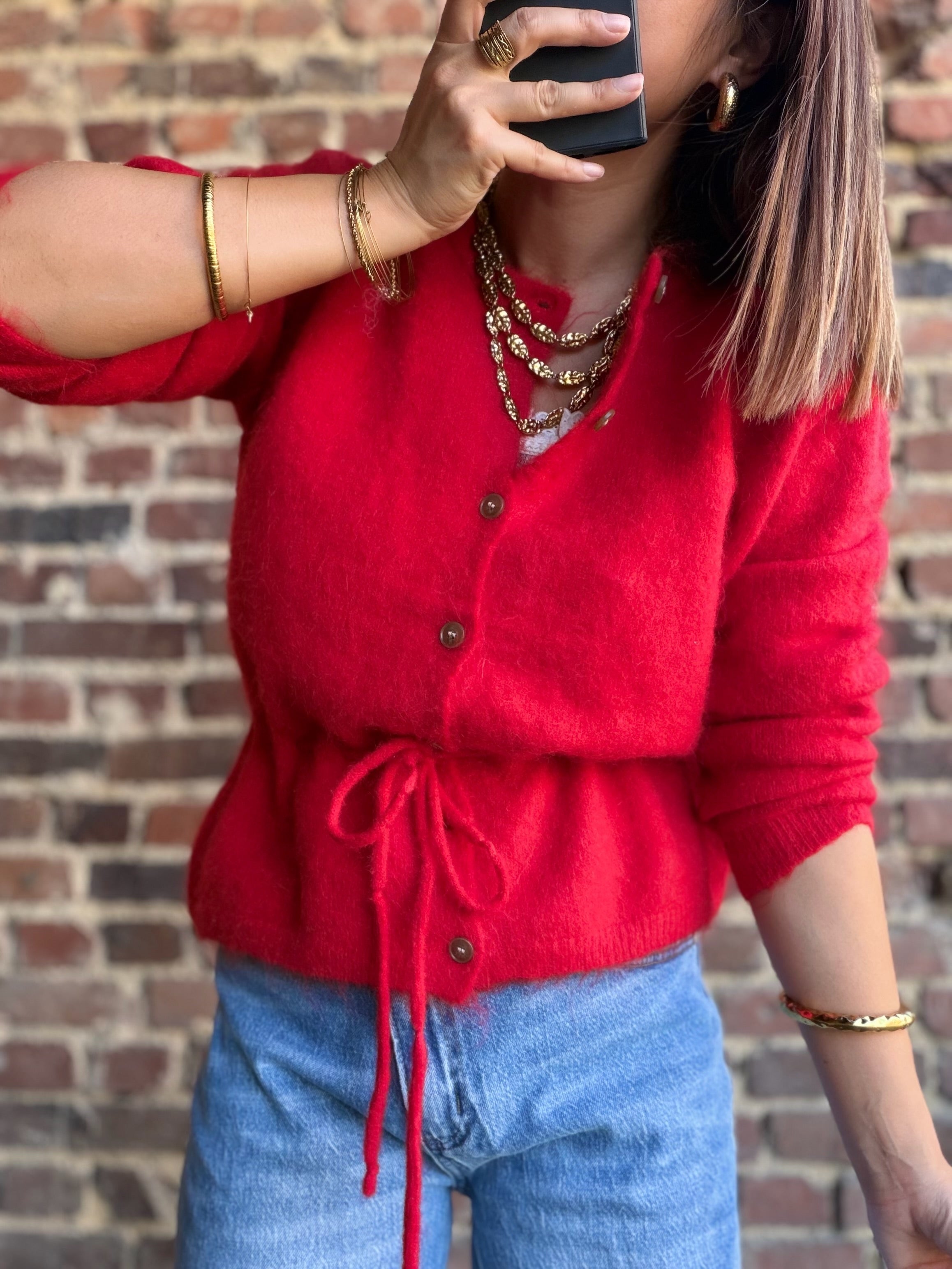 Gilet rouge