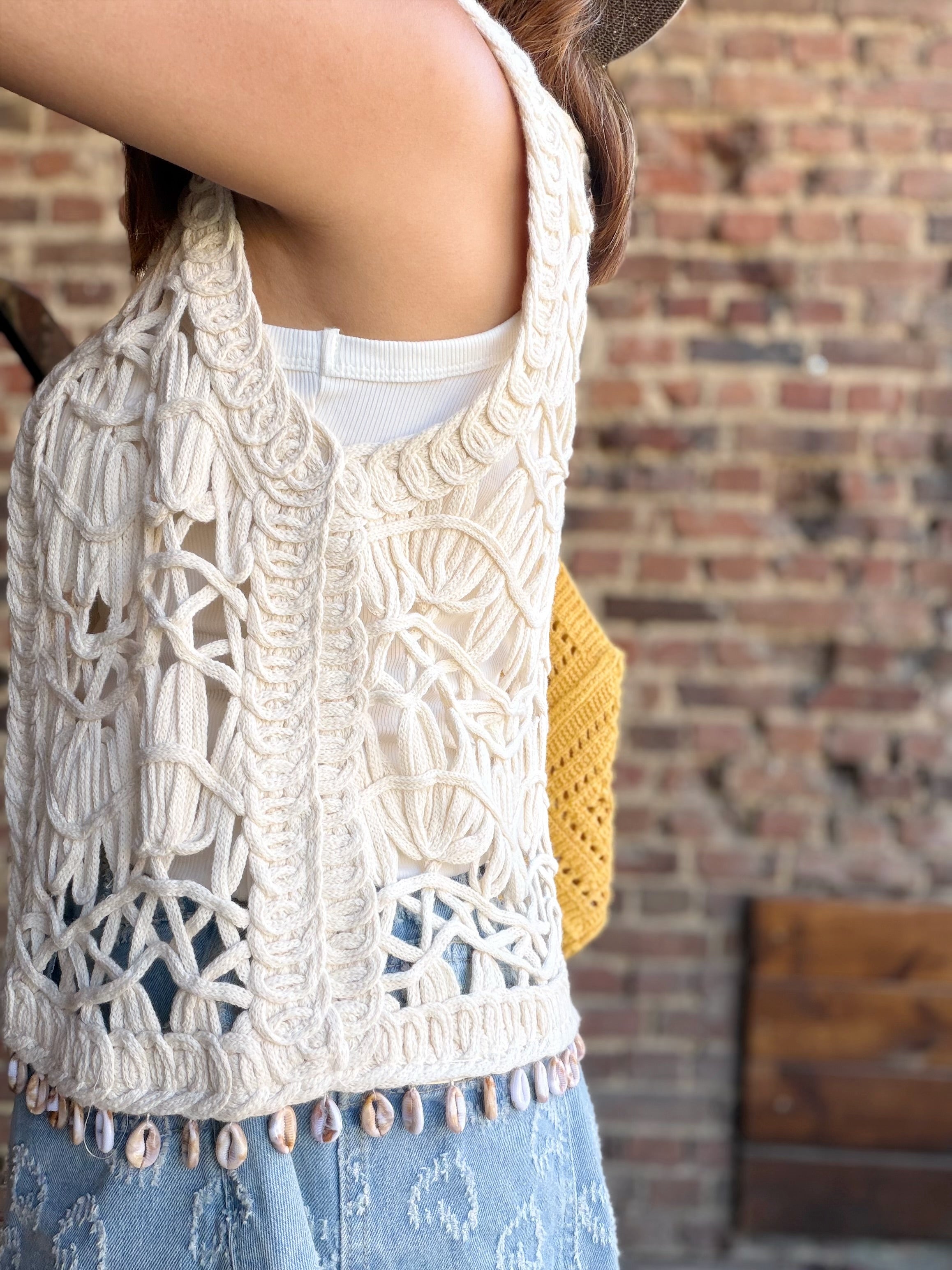 Gilet crochet