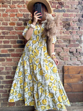 Charger l&#39;image dans la galerie, Robe longue citrons
