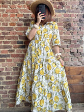 Charger l&#39;image dans la galerie, Robe longue citrons
