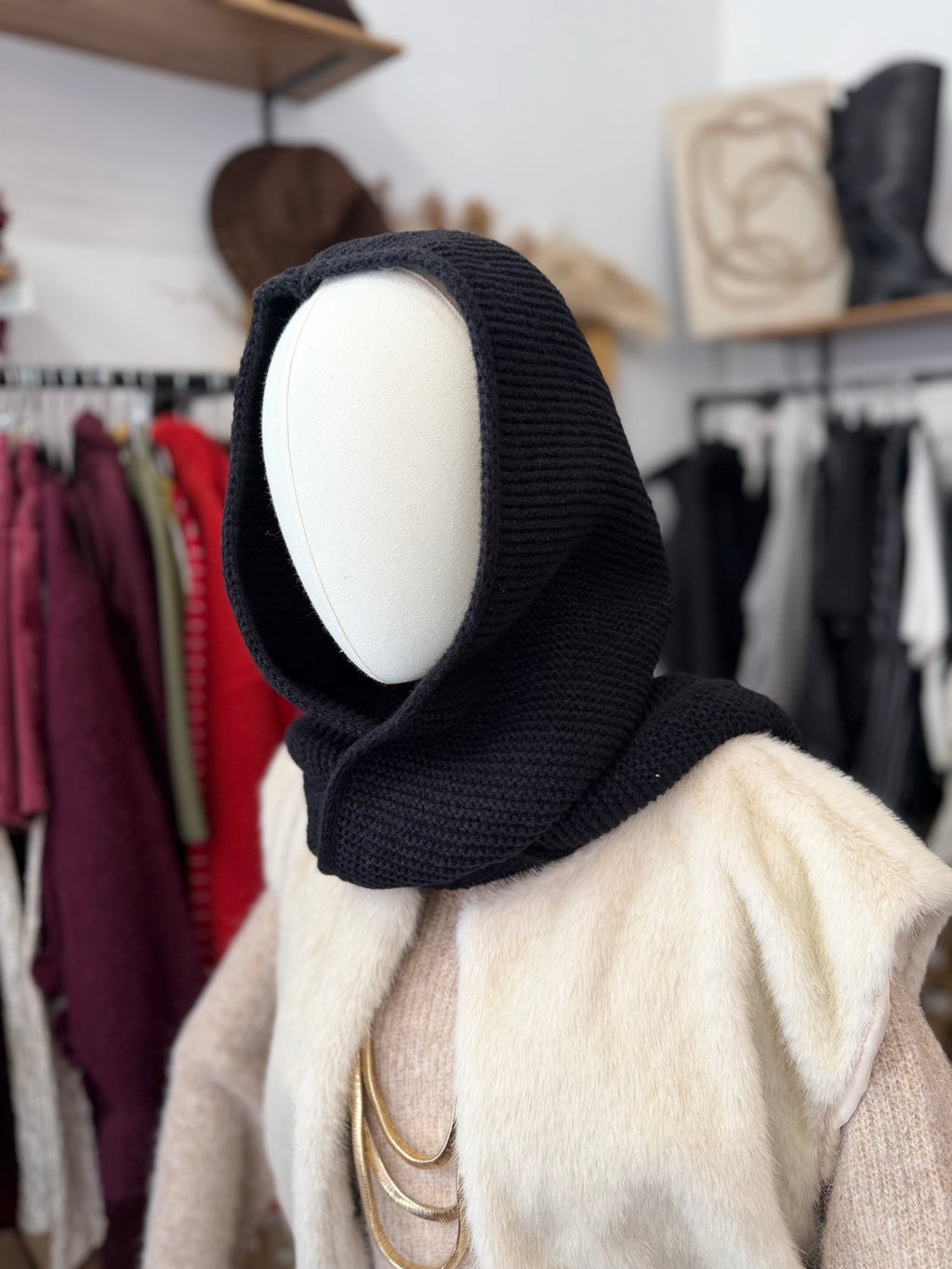 Écharpe à capuche